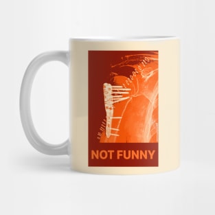 Not Funny But Humerus X-Ray Orange Mug